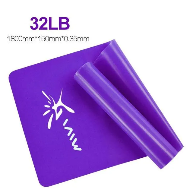 2018 Hot Fitness Equipment Resistance Bands Latex Elastic Bands Fitness Gym Strength Training Workout Crossfit Rubber Sport Loop