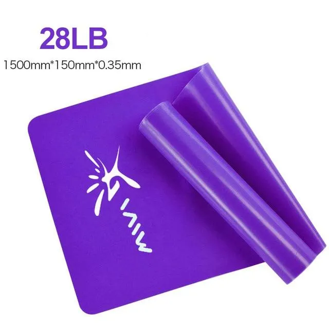2018 Hot Fitness Equipment Resistance Bands Latex Elastic Bands Fitness Gym Strength Training Workout Crossfit Rubber Sport Loop
