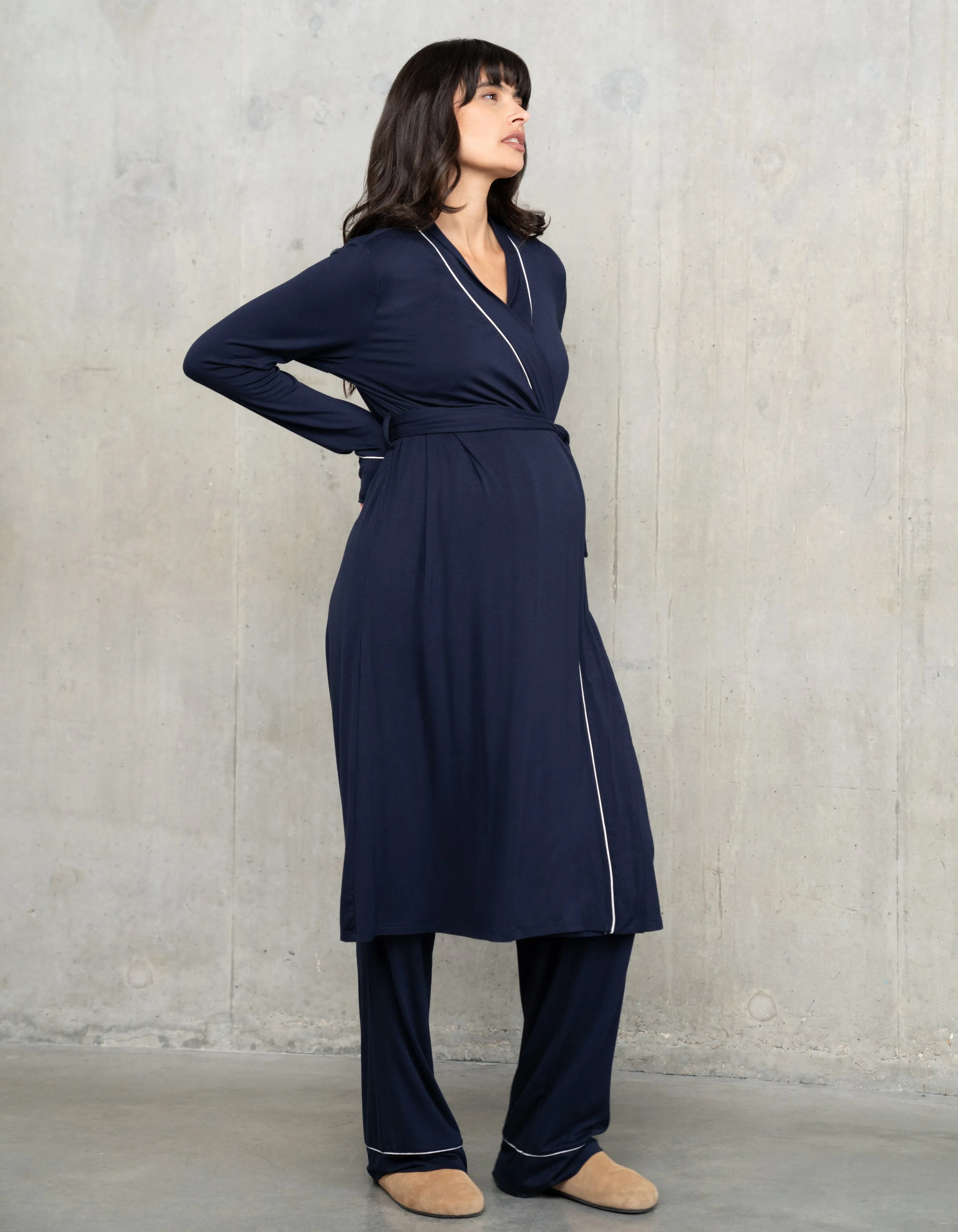 3-Piece Jersey Loungewear Maternity-to-Nursing  Set
