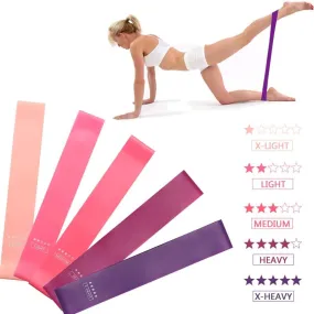 Fitness Rubber Band Exercise Gym Strength Resistance Bands Pilates Sport Elastic Rope For Fitness Crossfit Workout Equipment