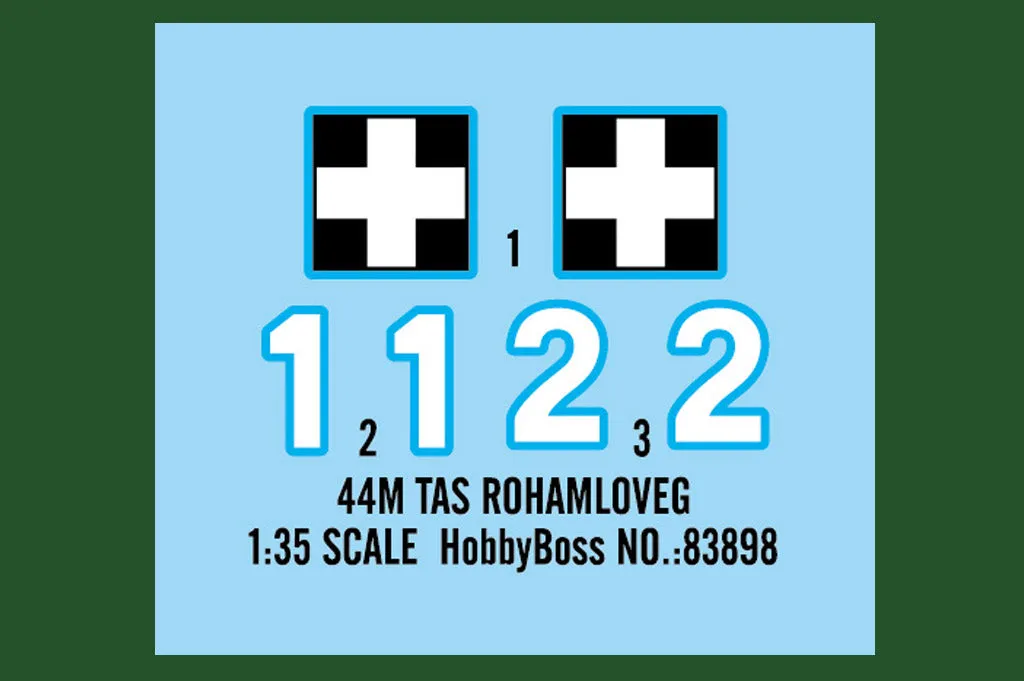 Hobby Boss Military 1/35 44M TAS ROHAMLOVEG Kit