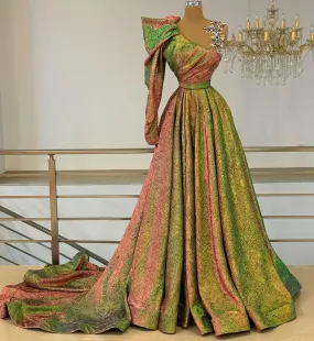 Leslie Multicolor Beautiful Evening Dress