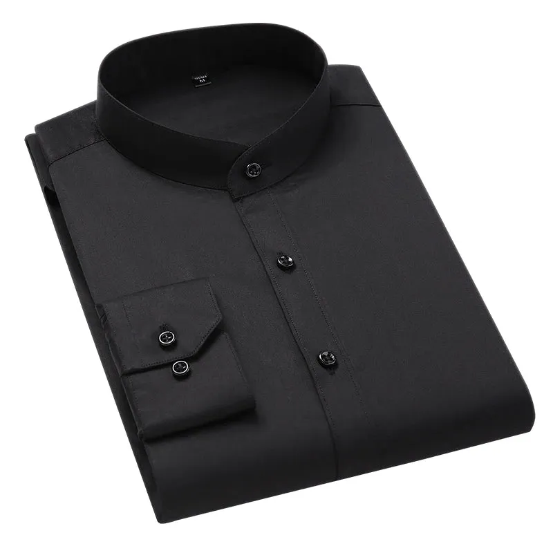 Men's Collar Long Sleeve Business Shirt