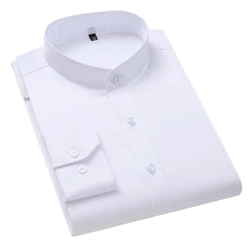 Men's Collar Long Sleeve Business Shirt