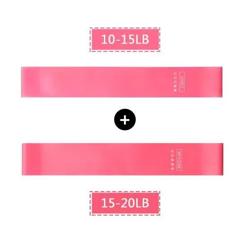 Resistance Bands Fitness Gum Exercise Gradient Color Sports Elastic Band Strength Training Athletic Rubber Loop Workout Expander