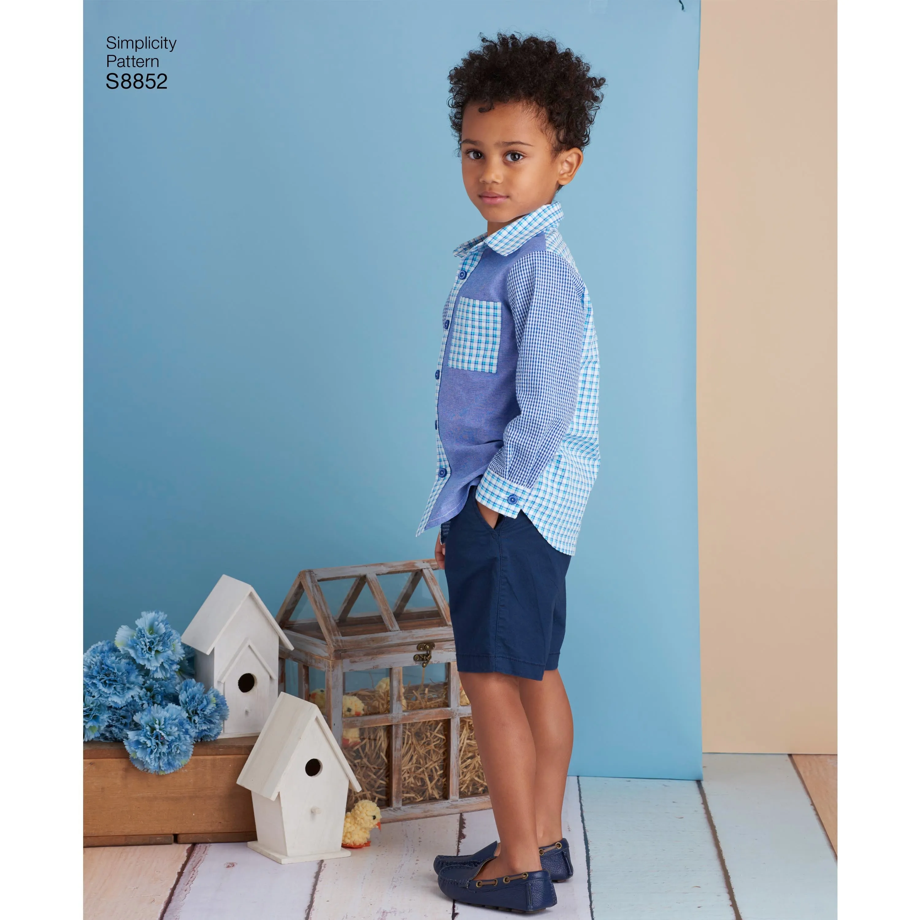 Simplicity Pattern 8852 Child's Dresses and Shirt
