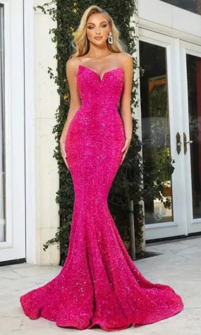 Style Pink Evening Dress
