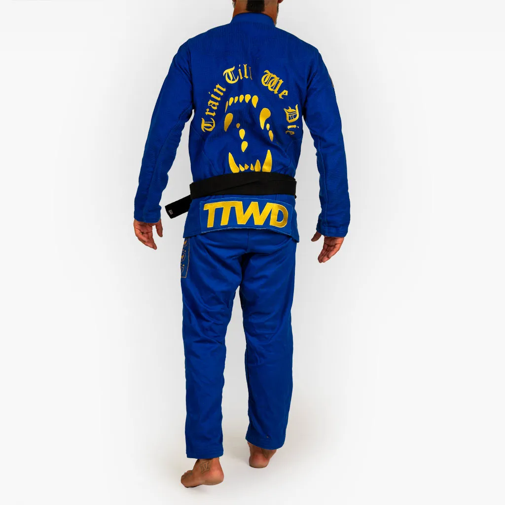 The Official Issue Business Suit V31 - "The Golden Wolf" - Royal Blue