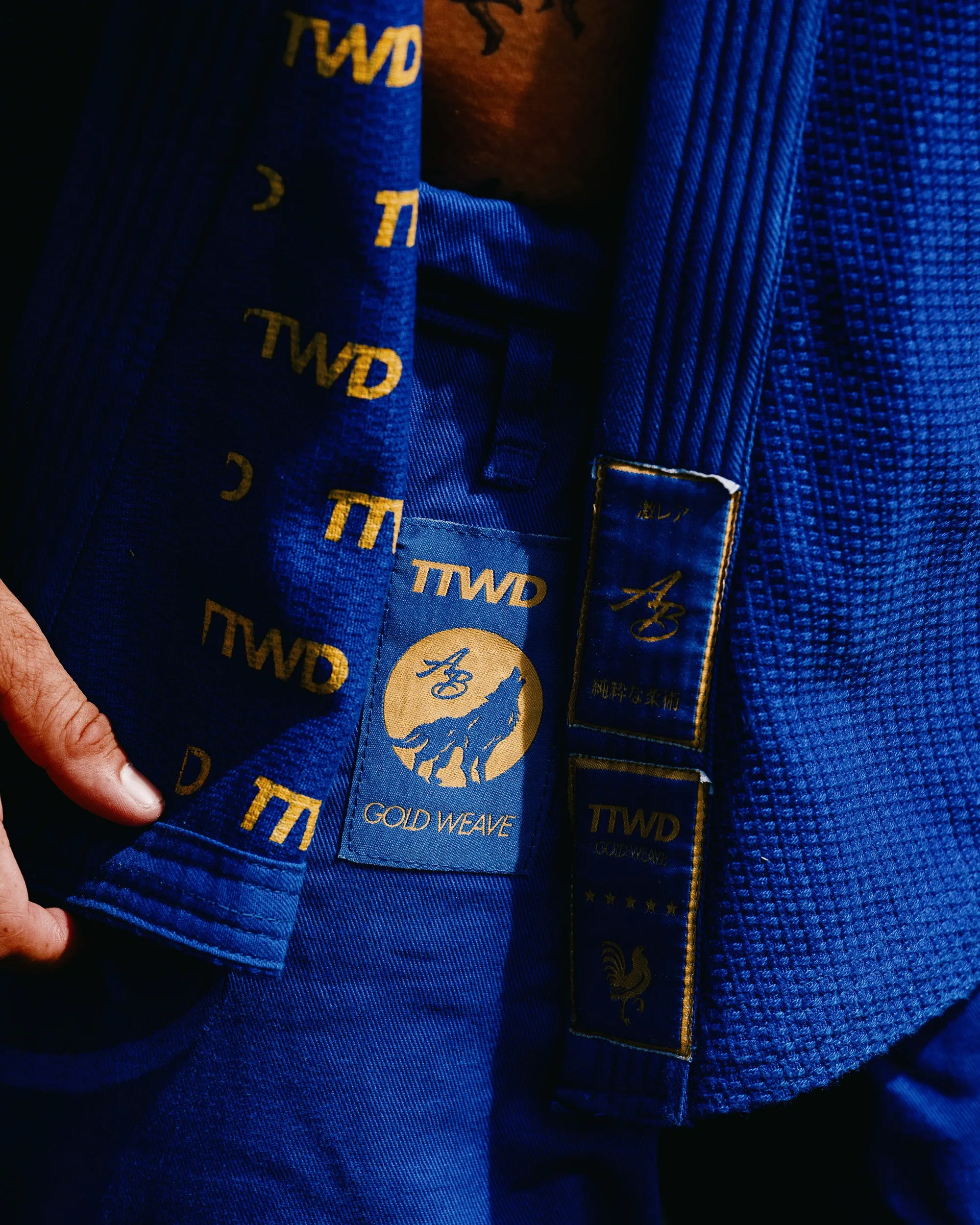 The Official Issue Business Suit V31 - "The Golden Wolf" - Royal Blue
