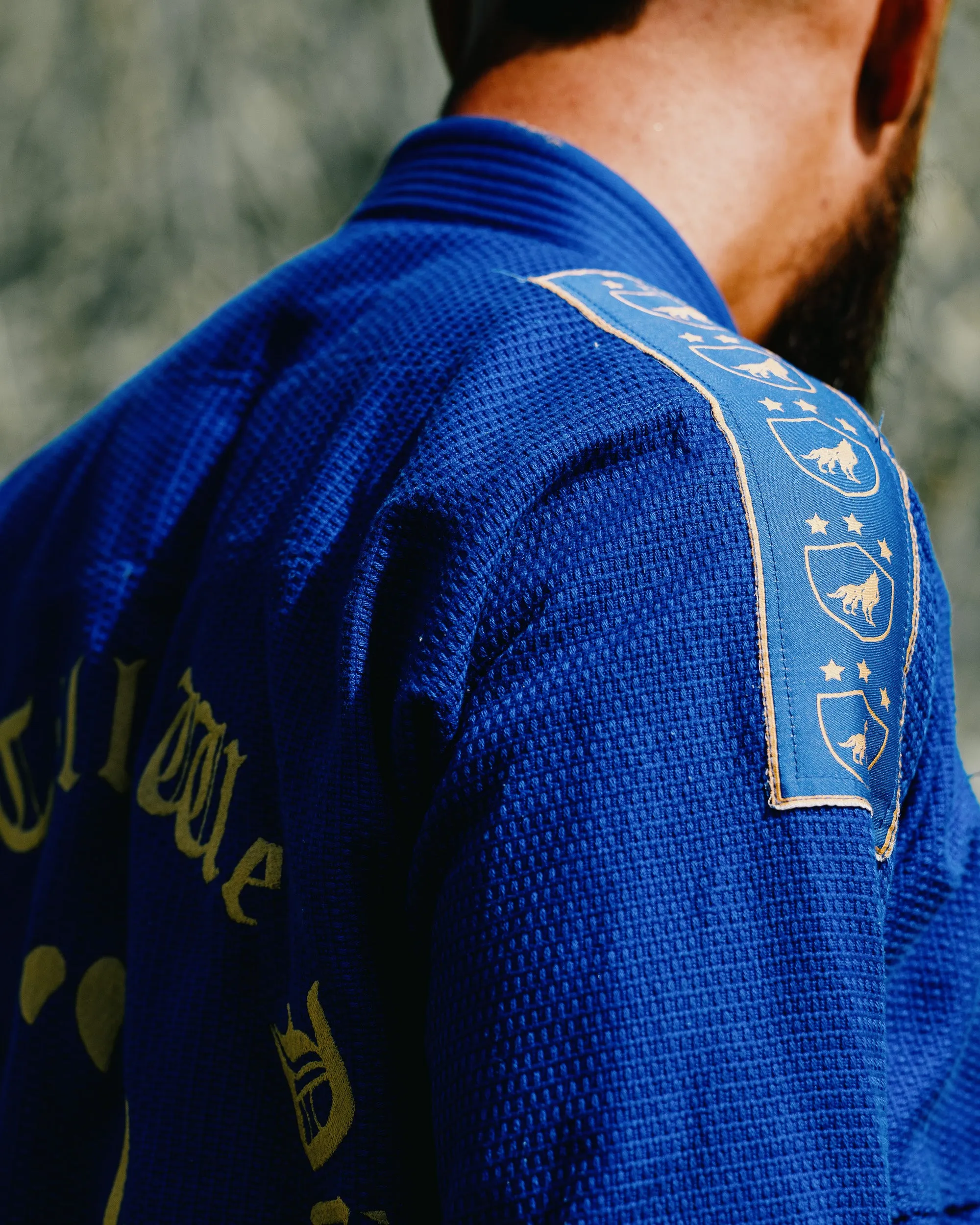The Official Issue Business Suit V31 - "The Golden Wolf" - Royal Blue